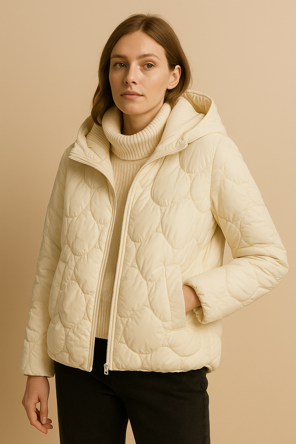 Women’s Short Hooded Down Jacket – Warm and Stylish