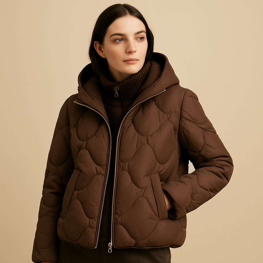 Women’s Short Hooded Down Jacket – Warm and Stylish