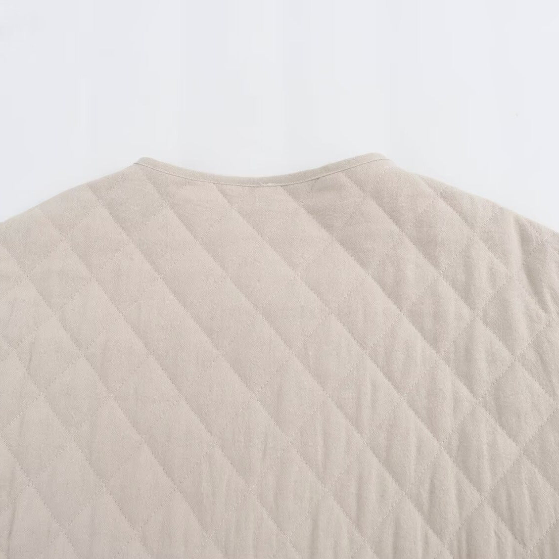 Women's Quilted Cotton Jacket – Lightweight Autumn & Winter Coat